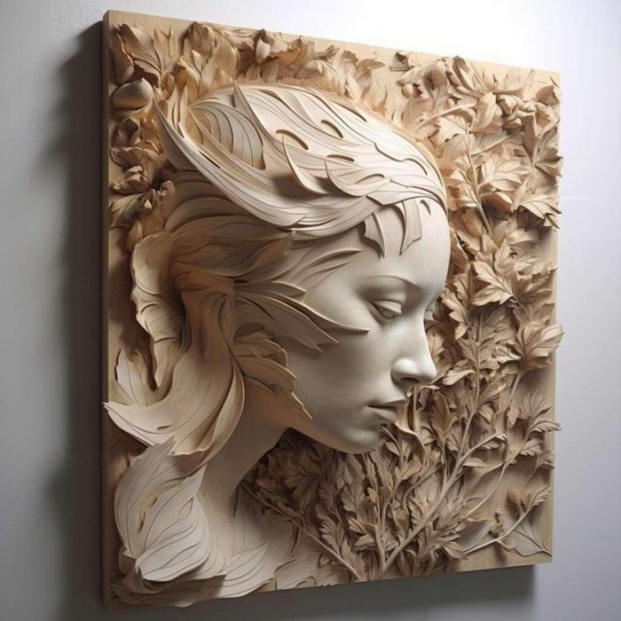 نموذج ثلاثي الأبعاد لآلة CNC 3D Art 